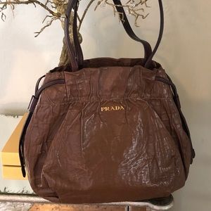 Prada Nappa Antique Leather Handbag